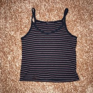 Brandy Melville red white and blue tank top